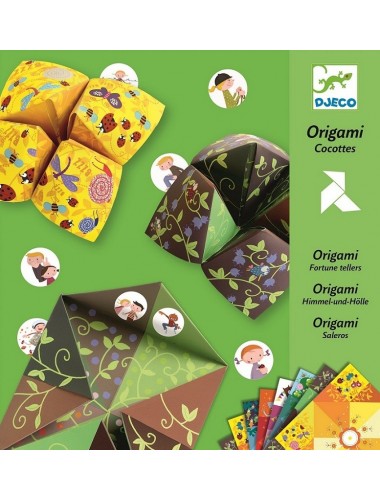 DzieńDziecka Origami gra kolekcja ptaków Djeco 8764