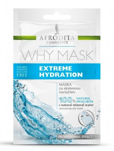 Extreme Hydration woda termalna/kwas hialuronowy 2x6ml Why Mask Afrodita K9741