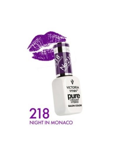 Pure Creamy Hybrid kolor 218 C Night in Monaco 8ml Kiss Intense Victoria Vynn hybryda