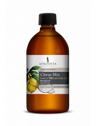 Citrus Mix aromaterapeutyczny cytrusowy olejek do masażu ciała 500ml Afrodita A-5545