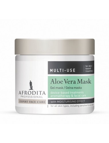 Maska żelowa Aloe Vera z naturalnym sokiem z liści aloesu 450ml Afrodita A-5857