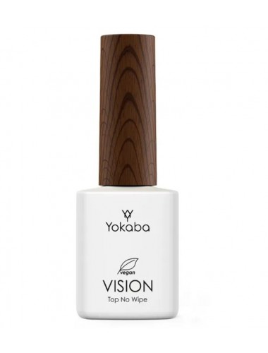 VISION Flash Top Coat No Wipe 12ml UV/LED do hydrożeli i żeli Yokaba