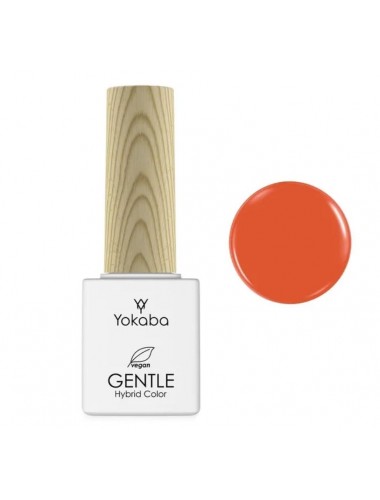 GENTLE Hybrid Color 41 Tangerine Tango VEGAN 7ml UV/LED Yokaba