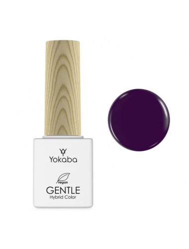 GENTLE Hybrid Color 34 Deep Grape VEGAN 7ml UV/LED Yokaba