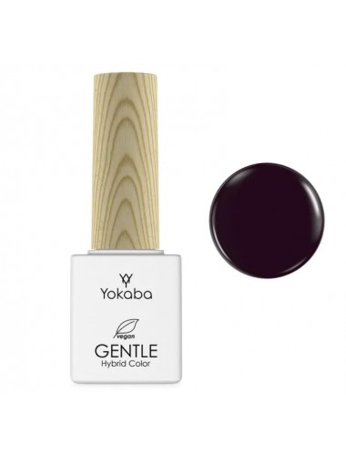 GENTLE Hybrid Color 24 Merlot Wine VEGAN 7ml UV/LED Yokaba