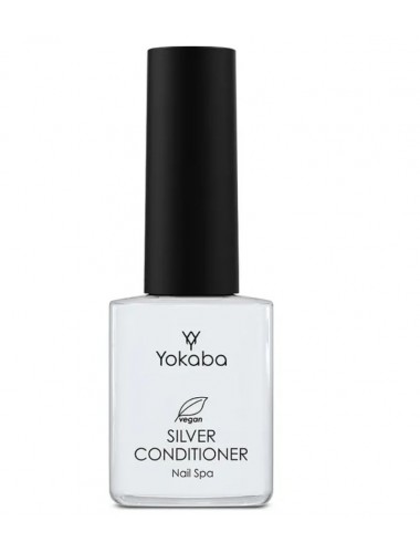 Nail Spa Silver Conditioner odżywka do paznokci ze srebrem przeciwgrzybicza Vegan 15ml Yokaba