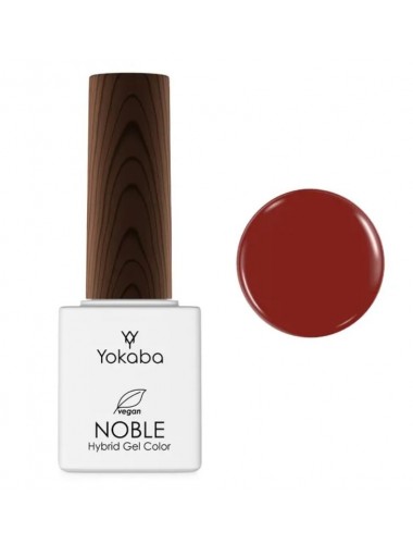 Noble 36 Deep Red Hybrid Gel Color UV/LED 7ml hybryda żelowa Vegan Yokaba