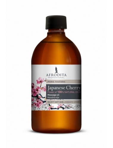 Japanese Cherry Kwiat wiśni aromaterapeutyczny olejek do masażu ciała i twarzy 500ml Afrodita A-5963