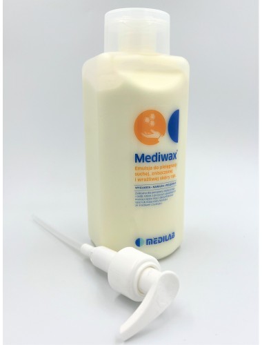 Mediwax emulsja do pielęgnacji rąk z pompką 500ml Medilab