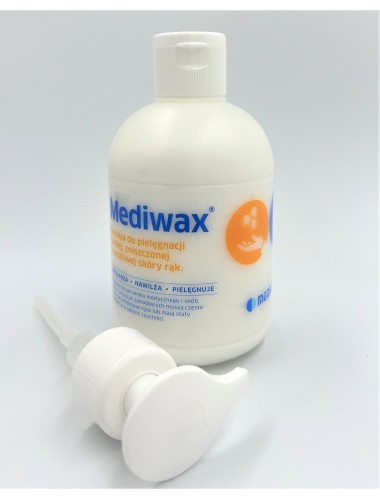 Mediwax emulsja do pielęgnacji rąk z pompką 330ml Medilab