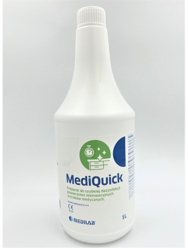 MediQuick szybka dezynfekcja w 30 sek. 1L. Medilab