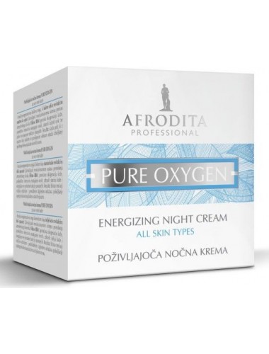 Pure Oxygen energizujący dotleniający krem na noc 50ml Afrodita A-5740