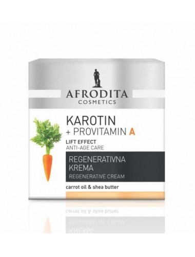 Karotin krem regenerujący przeciwzmarszczkowy 35+ sk. sucha 50ml Afrodita K-5990