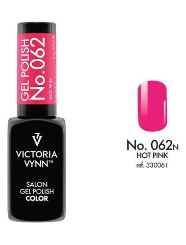 Gel Polish kolor NeonLove hybryda 062 Hot Pink neon Victoria Vynn