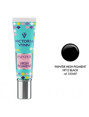 Painter High Pigment 12 masa HP12 BLACK 7ml Victoria Vynn 330687 WYPRZEDAŻ