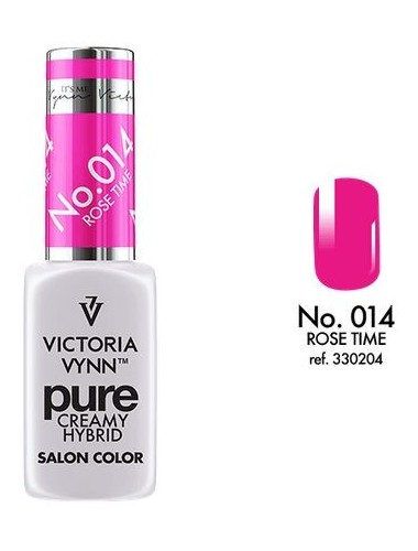 Pure Creamy Hybrid kolor 014 ROSE TIME 8ml Victoria Vynn hybryda Wyprzedaż