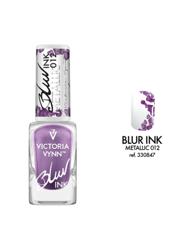 Blur Ink Atrament do zdobień 012 Metallic jasny fiolet 10ml Victoria Vynn 330847 WYPRZEDAŻ