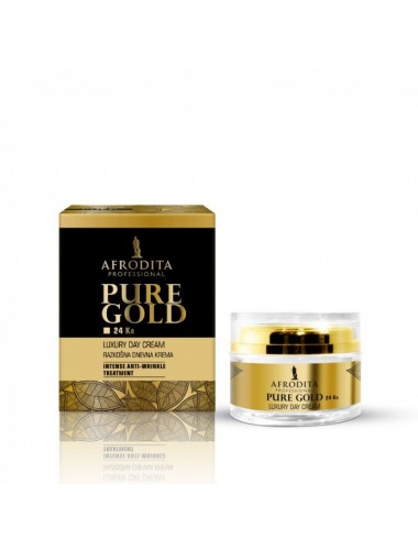 Pure Gold krem na dzień ze złotem 24Ka 50ml Afrodita K-751
