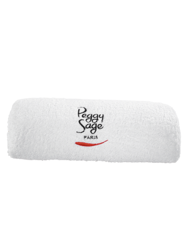 Poduszka podpórka do manicure biała frotte Peggy Sage 160020