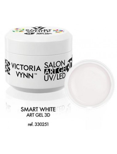 Creamy Art Gel 3D SMART WHITE / żel dekoracyjny do cienkich linii 5ml Victoria Vynn 330251