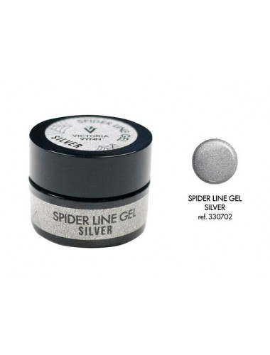 Spider Line Gel do zdobień 5ml 04 SILVER / srebrny Victoria Vynn 330701